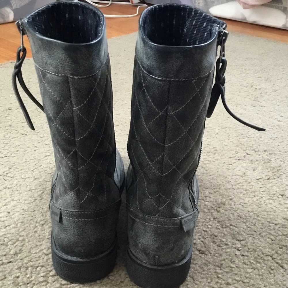 Rocket Dog Grunge Charcoal Winter Boots